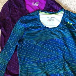 Long sleeved fitted Under Armour 2-pack M